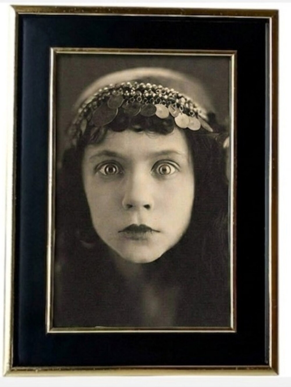 Creepy Victorian Girl creepy horror dark Halloween goth photo Oddy Gypsy Pagan
